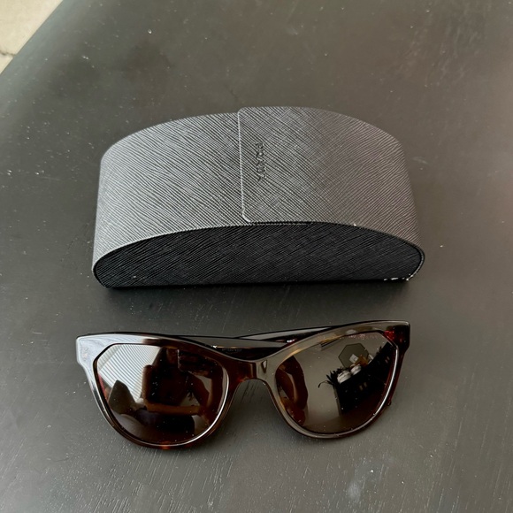 Prada Tortoise Shell Sunglasses - Picture 5 of 6